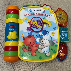 VTECH Rhyme & Discover Book - EUC
